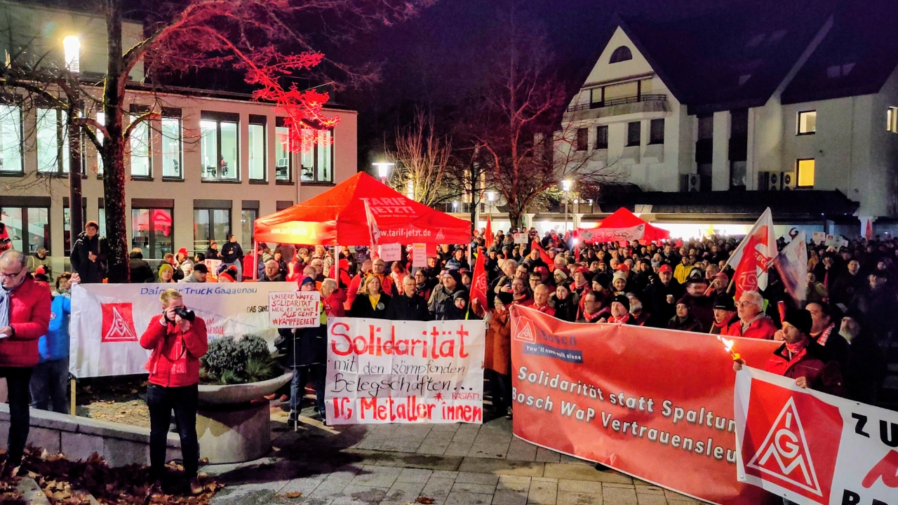 Kundgebung Europaplatz