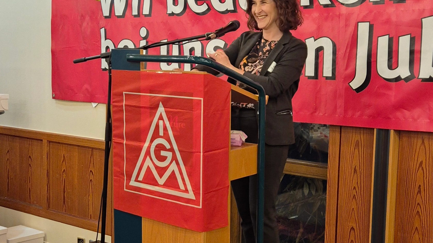 Festrede durch Maja Reusch