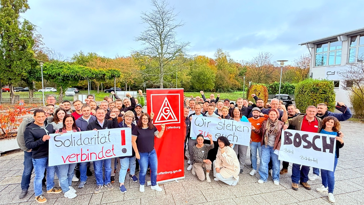 Solidarität mit Bosch