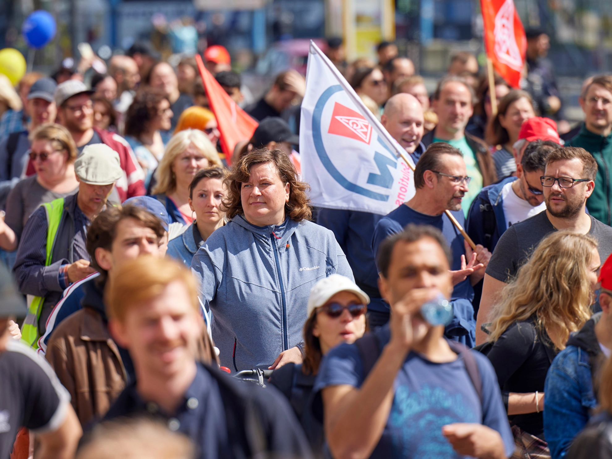1. Mai 2023 in Berlin mit Jörg Hofmann
