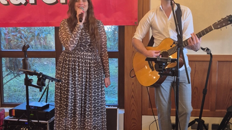 Melissa Zucano und Jonathan Grau